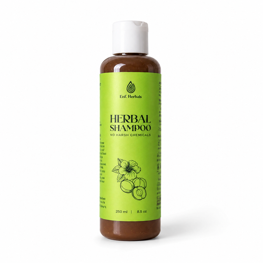 The Essential Herbal | Natural Herbal Shampoo for Hair Growth.