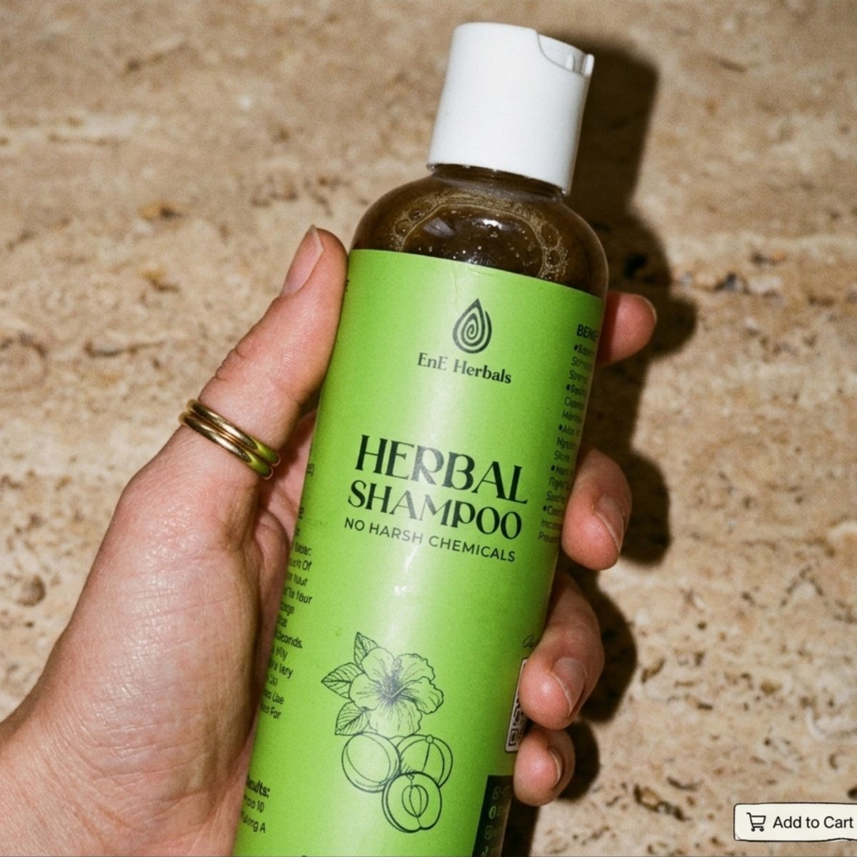 The Essential Herbal | Natural Herbal Shampoo for Hair Growth. — image 3