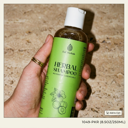 EnE Herbals Botanical Wash - Natural Shampoo for Hair Growth and Strength Pakistan